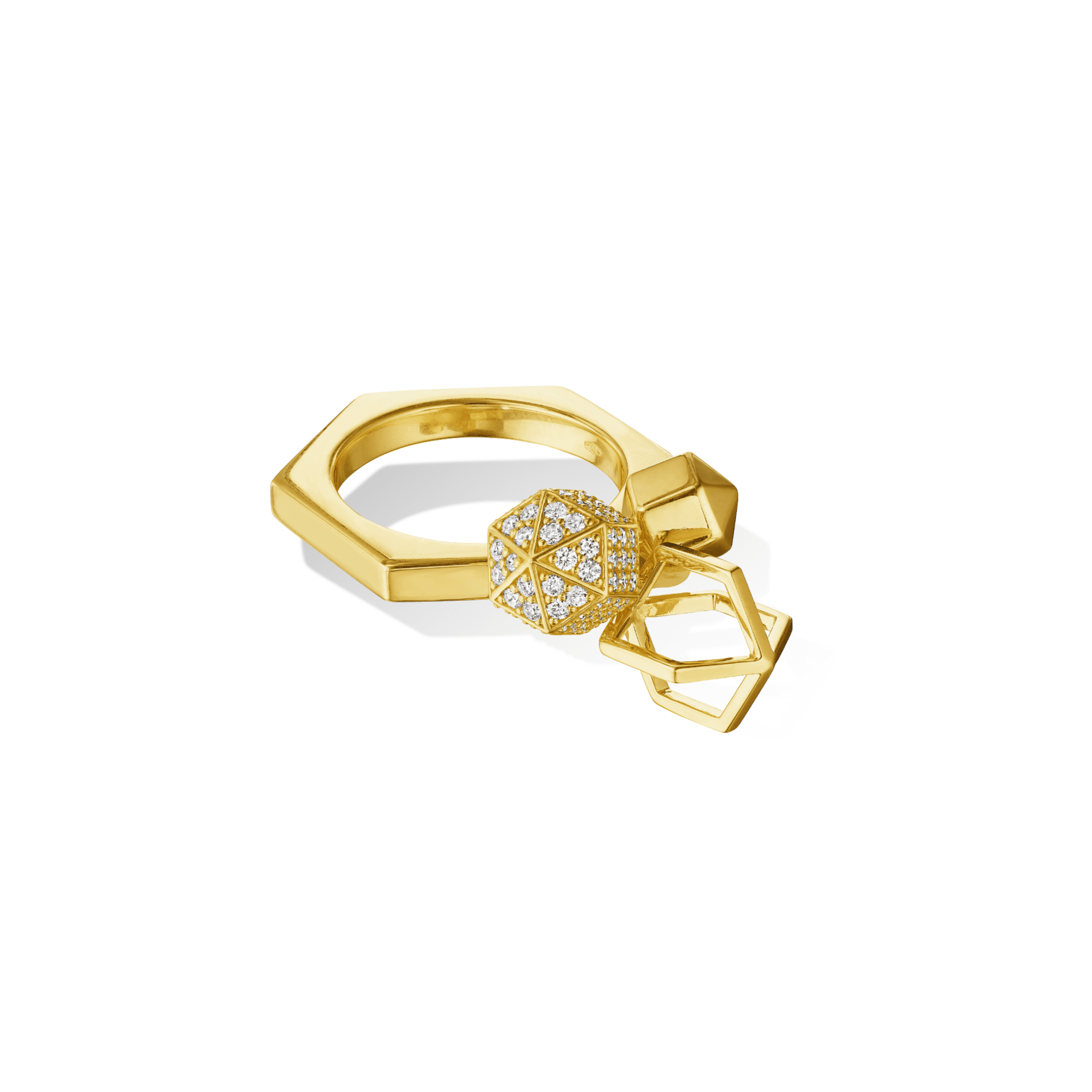 B HOME CHARM RING - CADAR