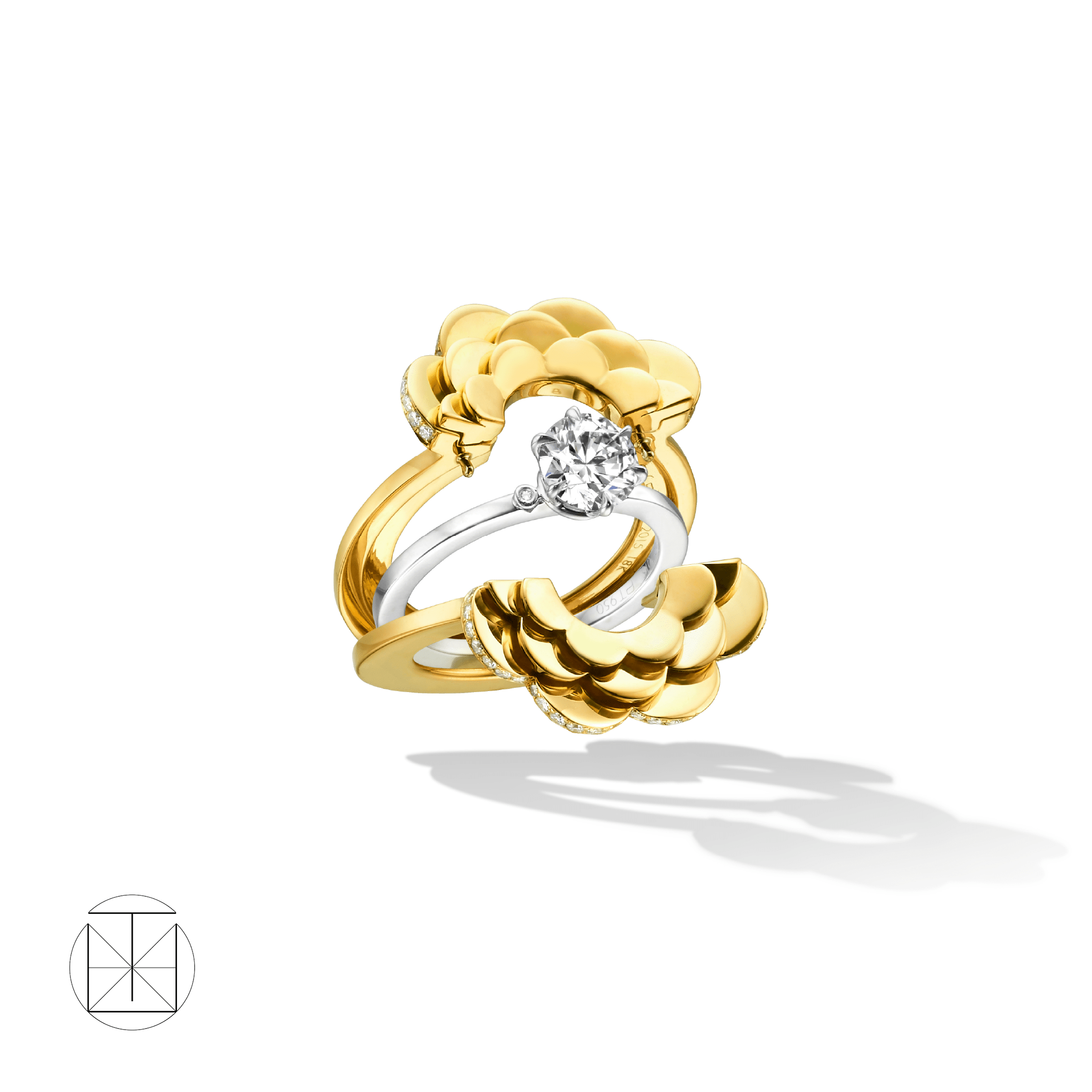 BLOOM TU Engagement Ring Enhancer - CADAR