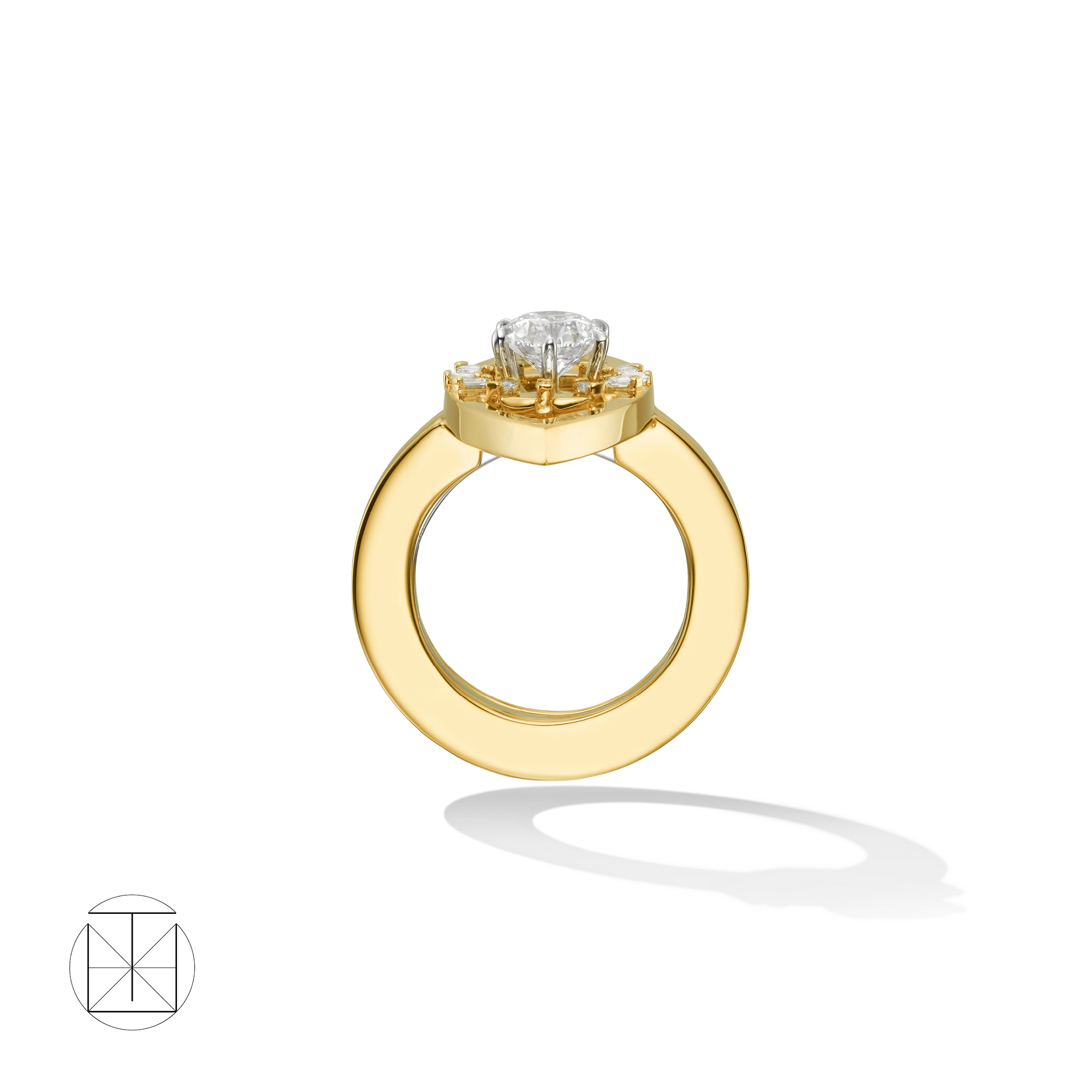 REFLECTIONS TU Engagement Ring Enhancer - CADAR