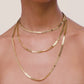 Medium Yellow Gold Foundation Chain Necklace