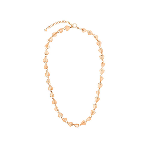 Medium Rose Gold Wings of Love Necklace - Cadar