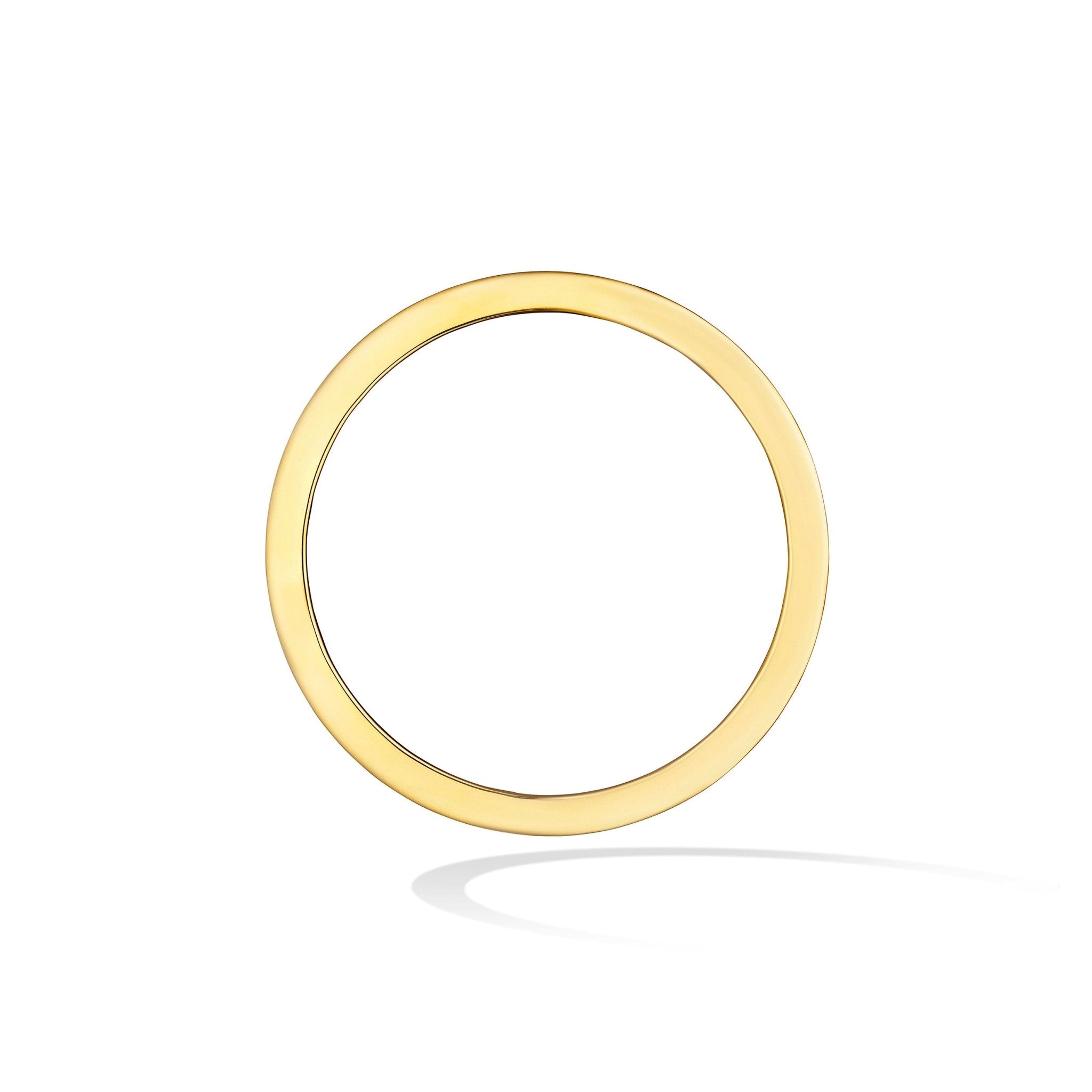 Yellow Gold Light Bangle Bracelet - Cadar