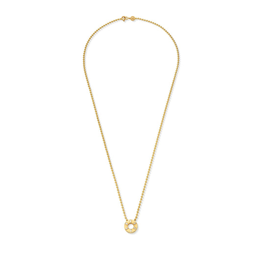 Yellow Gold Mainly Men Prime Pendant with White Diamonds - Cadar