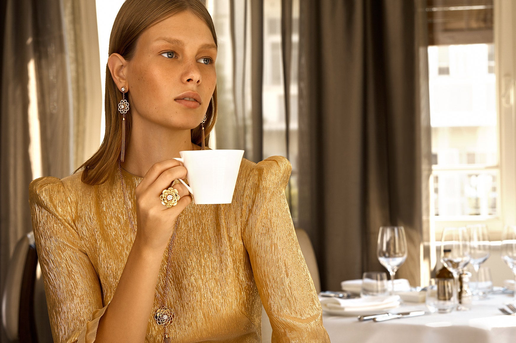 CADAR Bloom Collection | 18k Yellow Gold High Jewelry