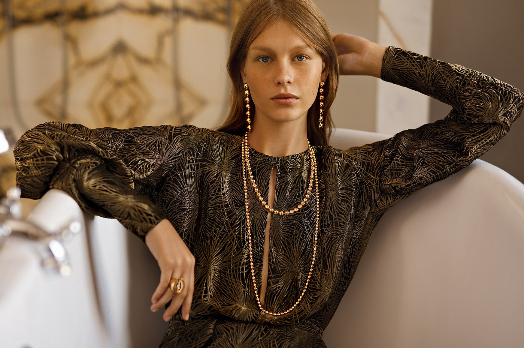 CADAR Psyche Collection | 18k Yellow Gold High Jewelry