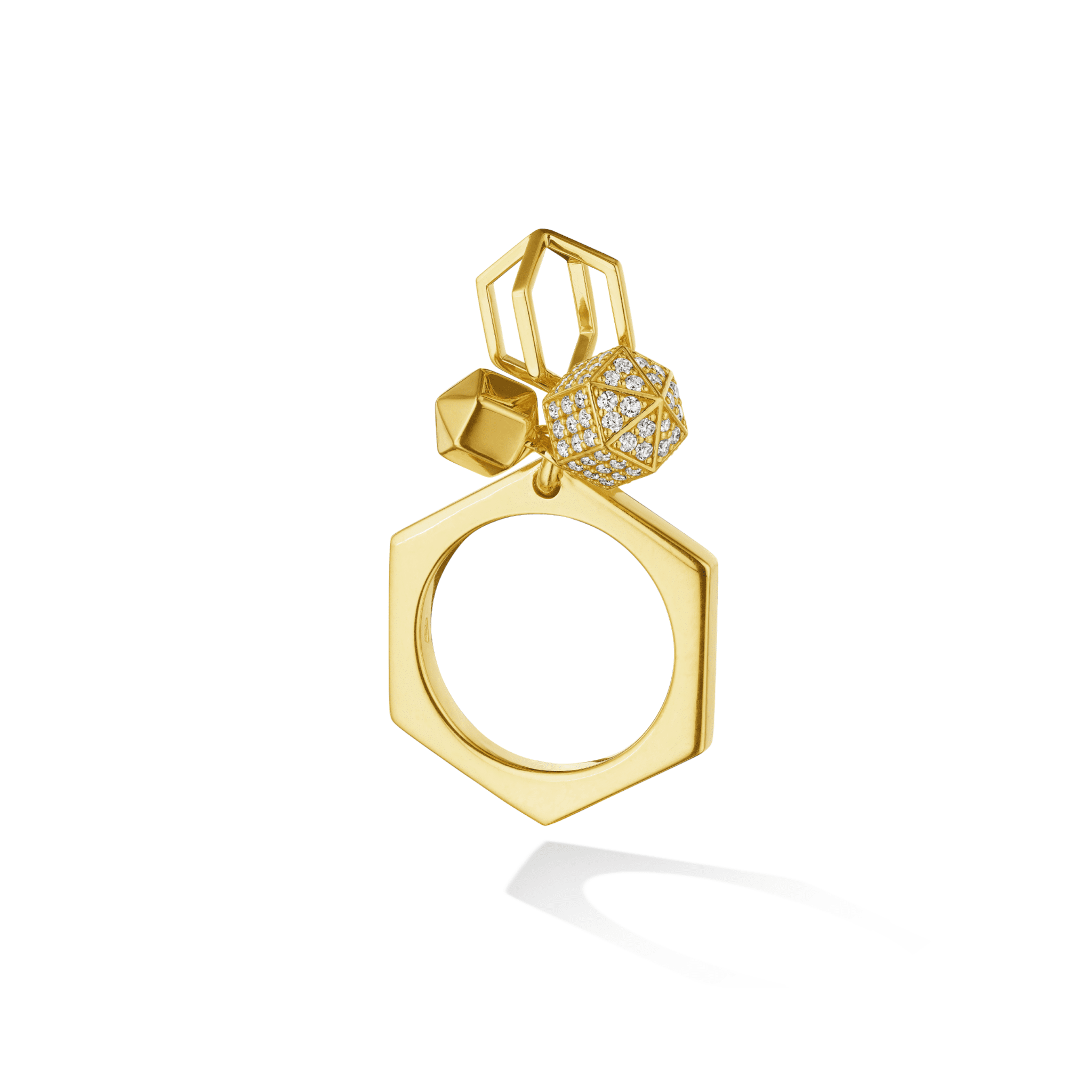 B HOME CHARM RING - CADAR