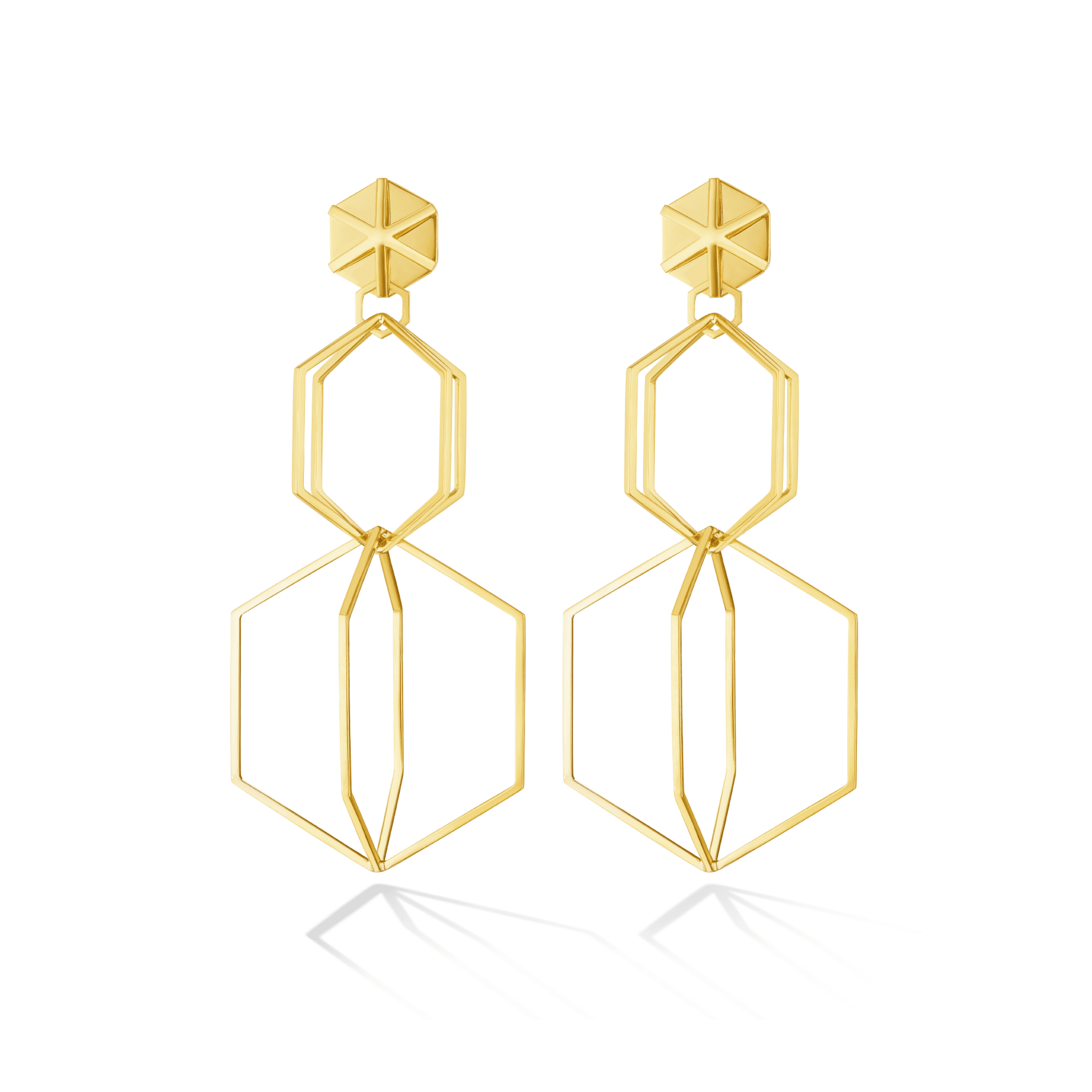 B HOME DROP EARRINGS - CADAR