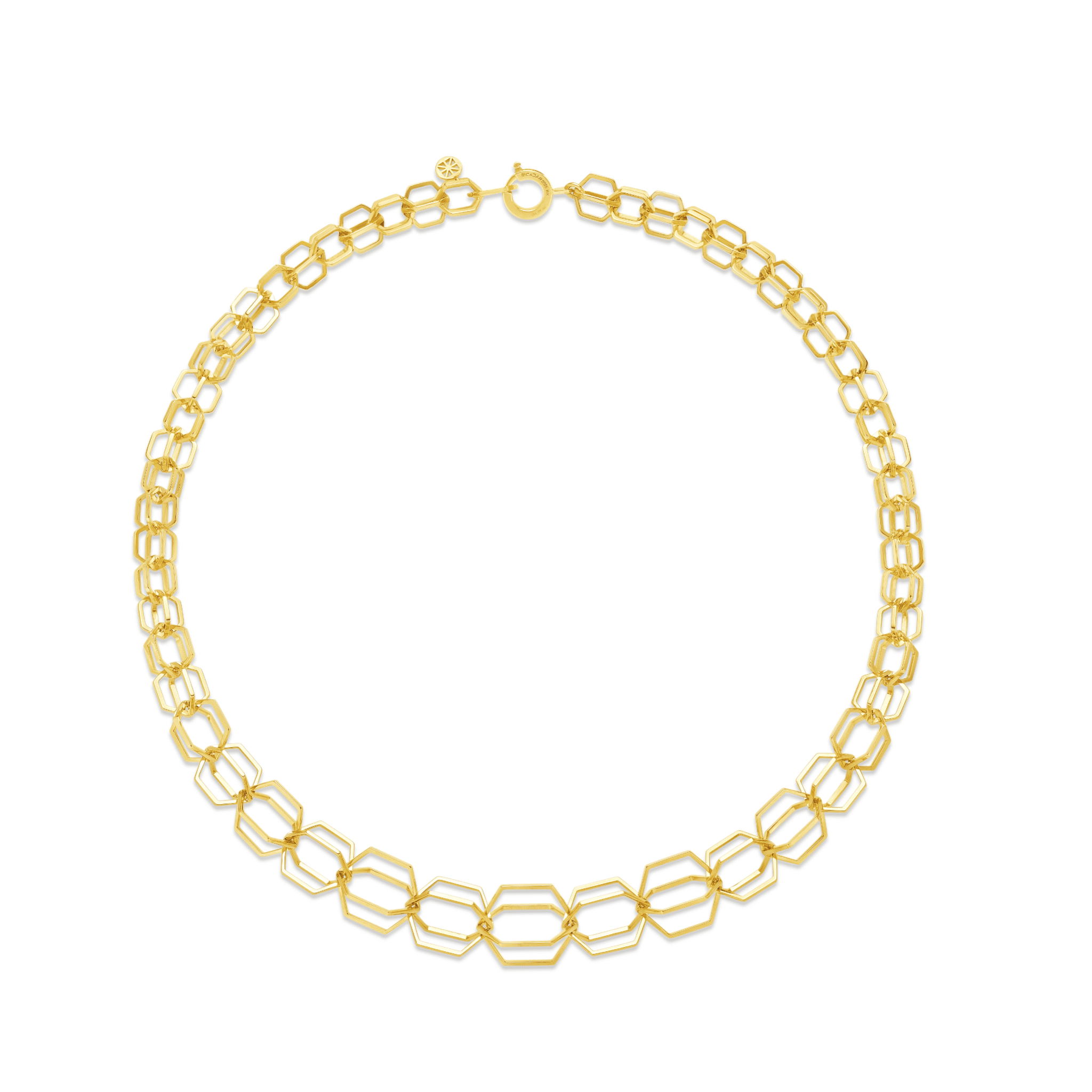 B HOME GRADUATED LINK NECKLACE - CADAR