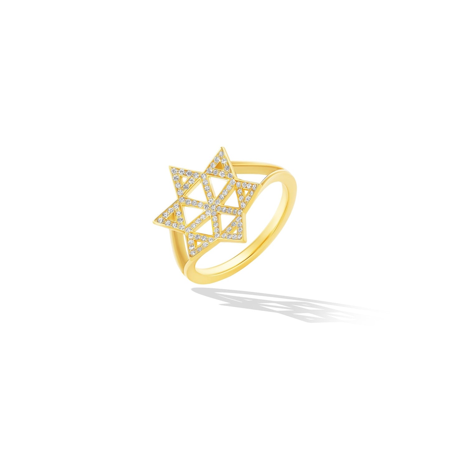 B Home Star of David Ring - CADAR