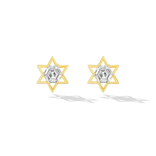 B HOME Star of David Stud Earrings - CADAR