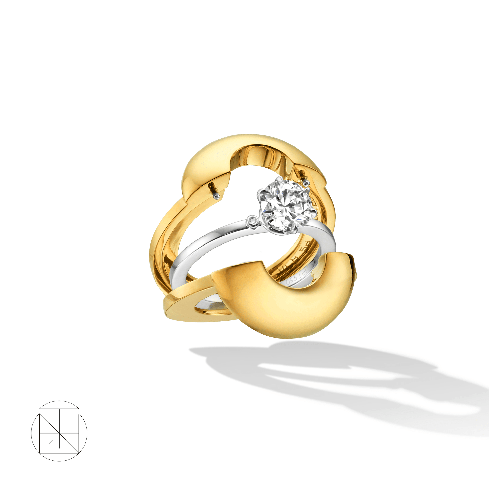 PSYCHE TU Engagement Ring Enhancer - CADAR