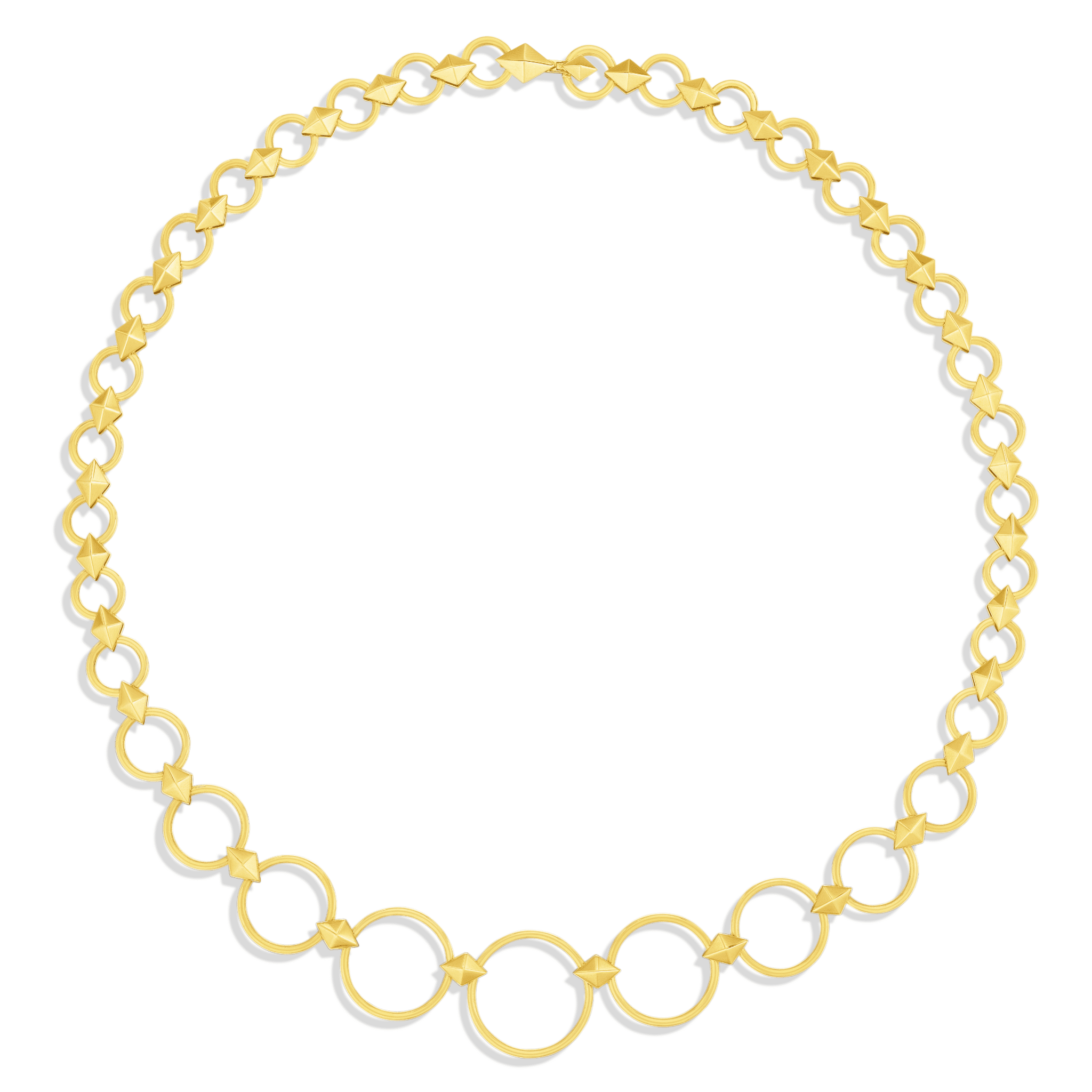 PYTHON GRADUATED LINK NECKLACE - CADAR