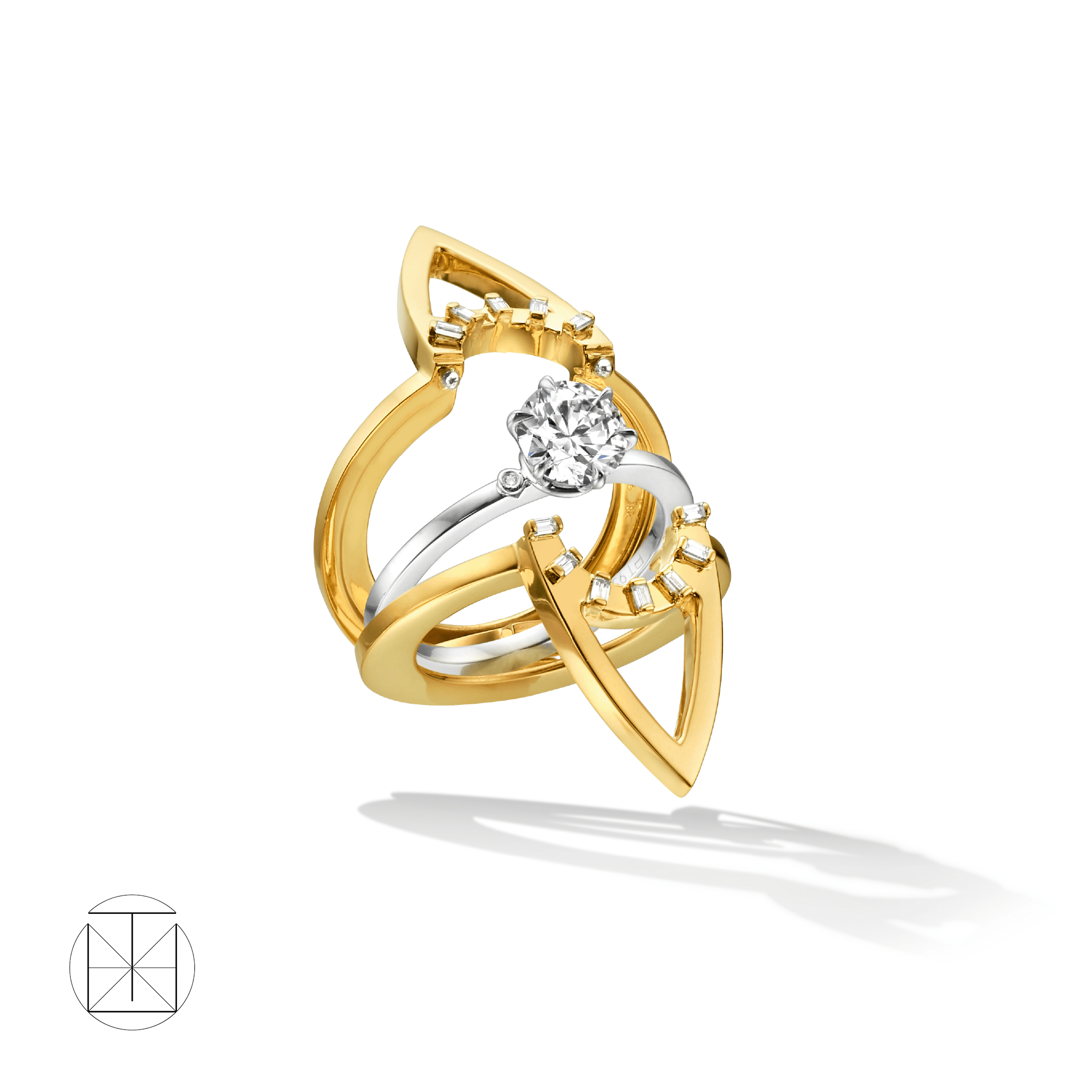REFLECTIONS TU Engagement Ring Enhancer - CADAR