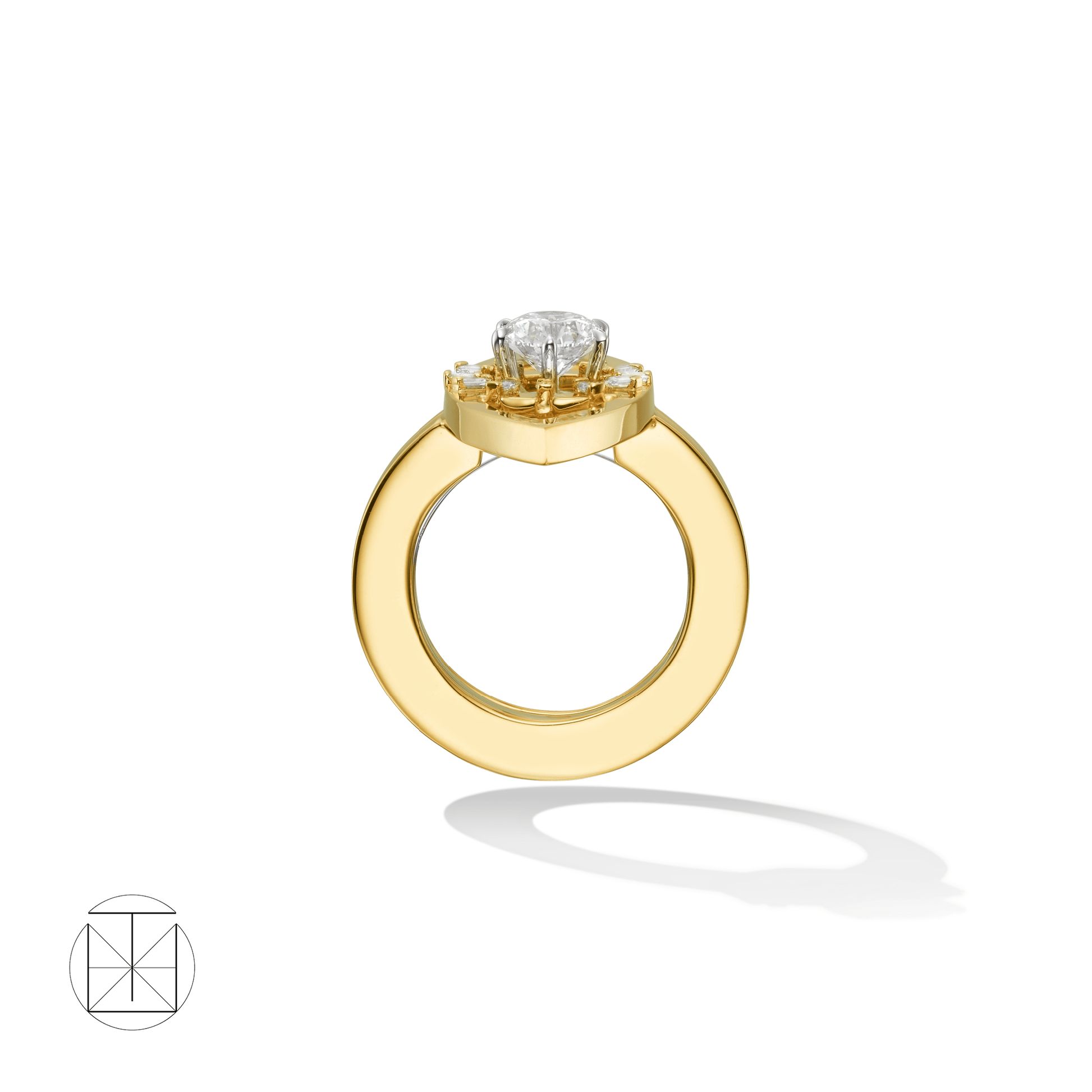 REFLECTIONS TU Engagement Ring Enhancer - CADAR