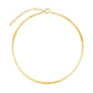 15in Yellow Gold Foundation Chain Necklace - Cadar
