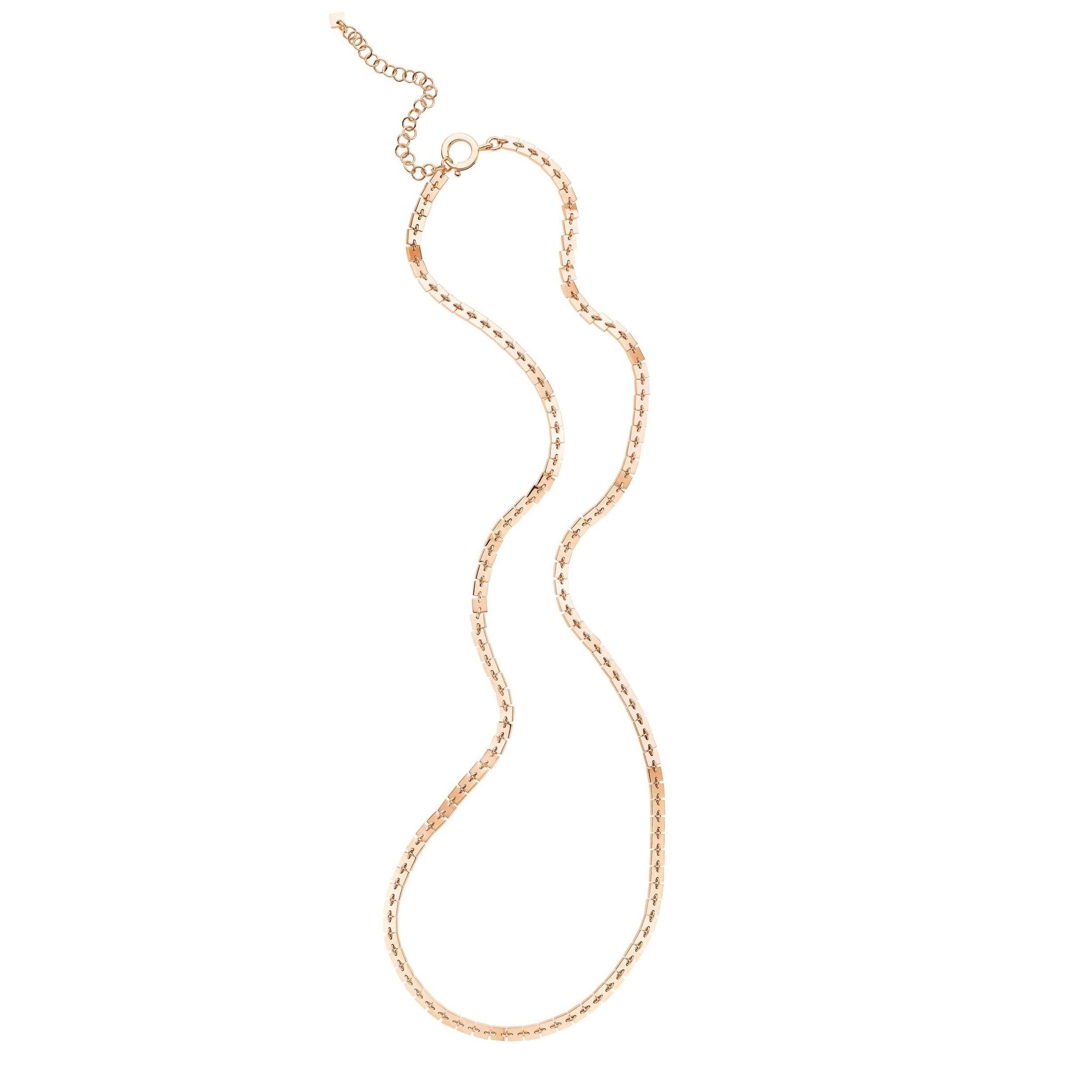 20in Rose Gold Foundation Chain Necklace - Cadar