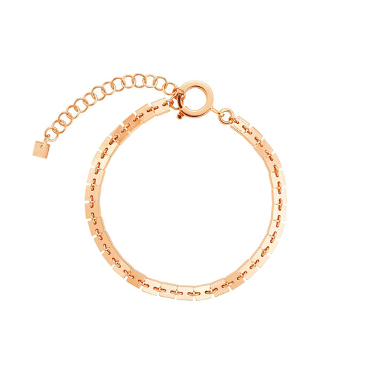 Rose Gold Foundation Chain Bracelet