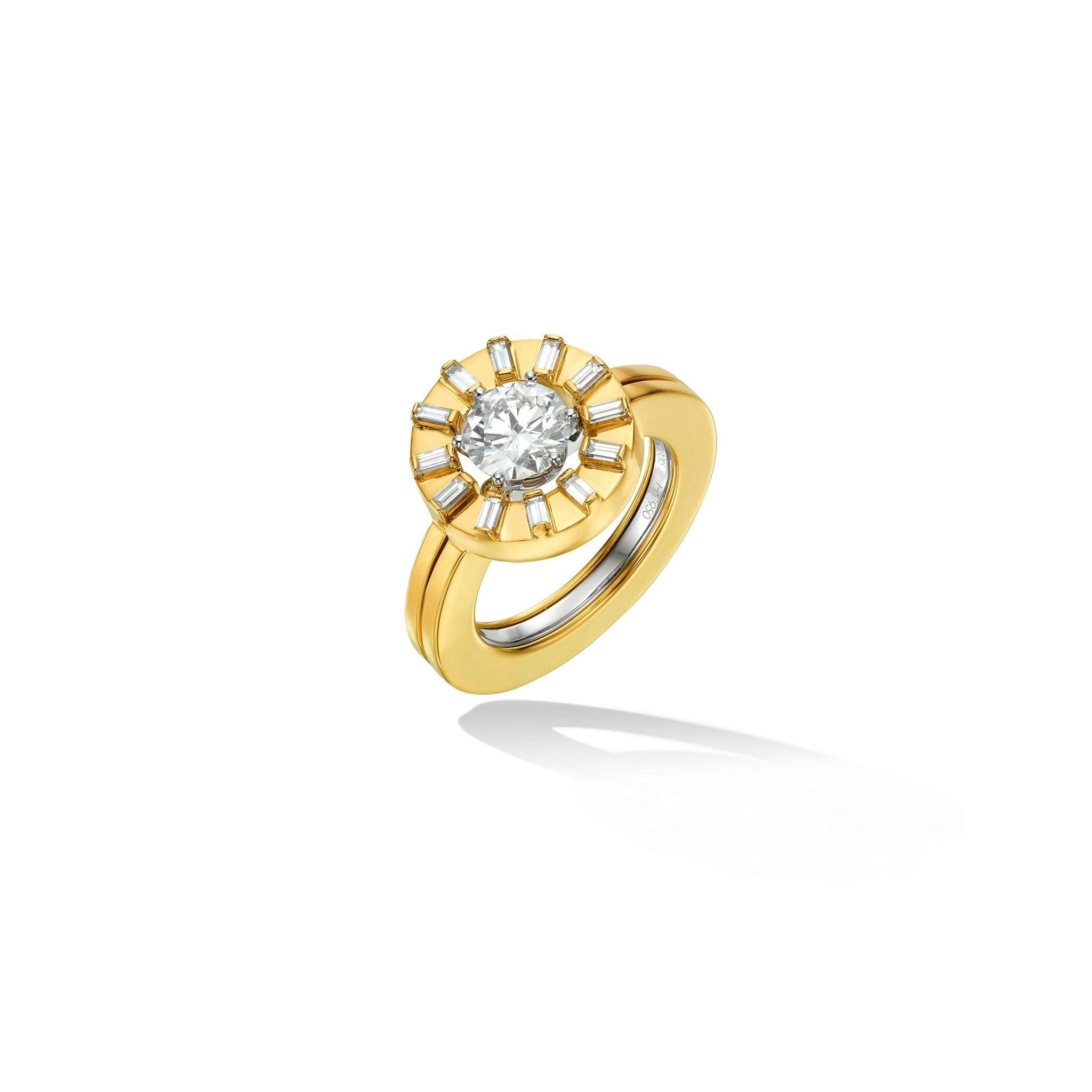 Elegant Design Solitaire Engagement Ring - Provence Gems