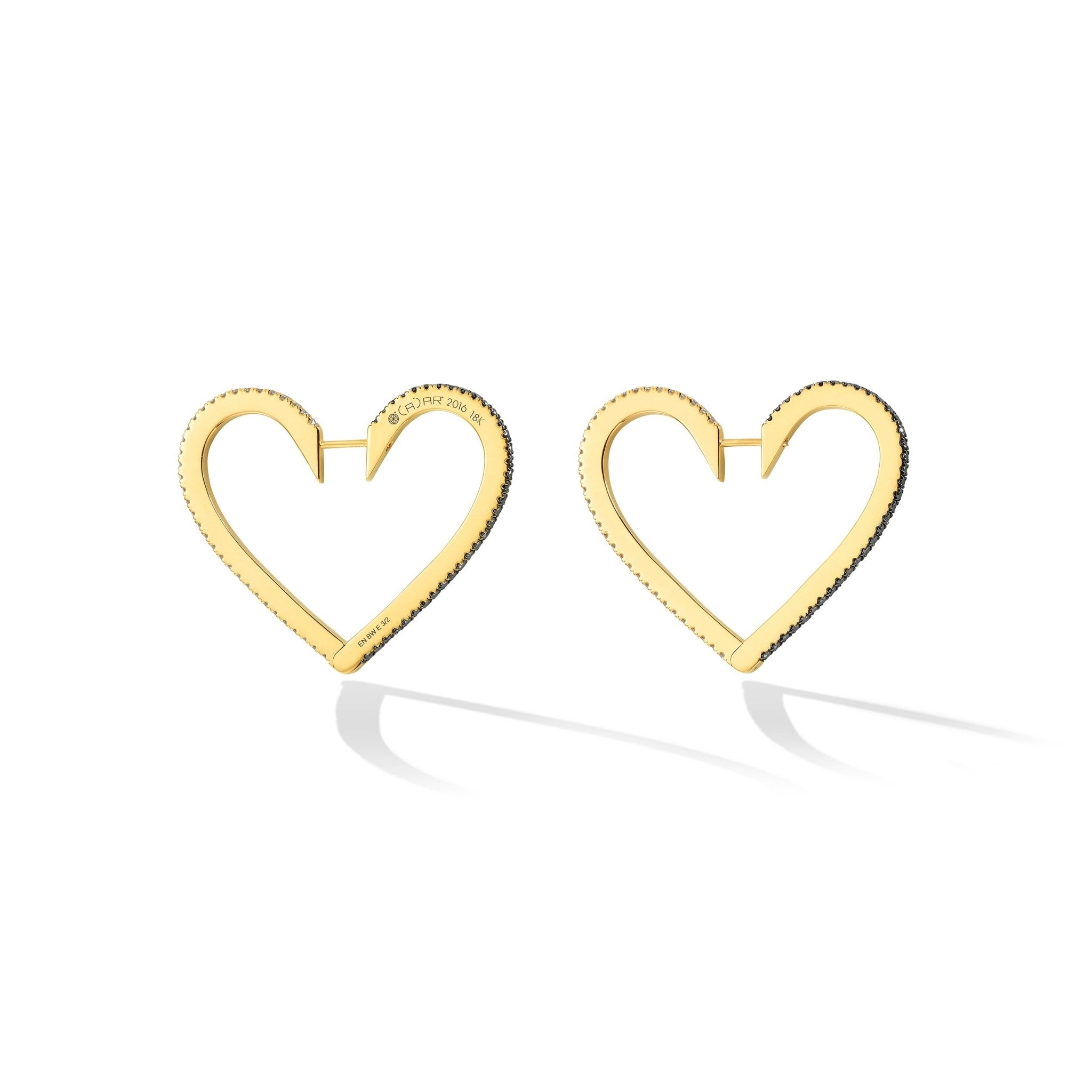 Small Heart Earrings – Sarah Hendler