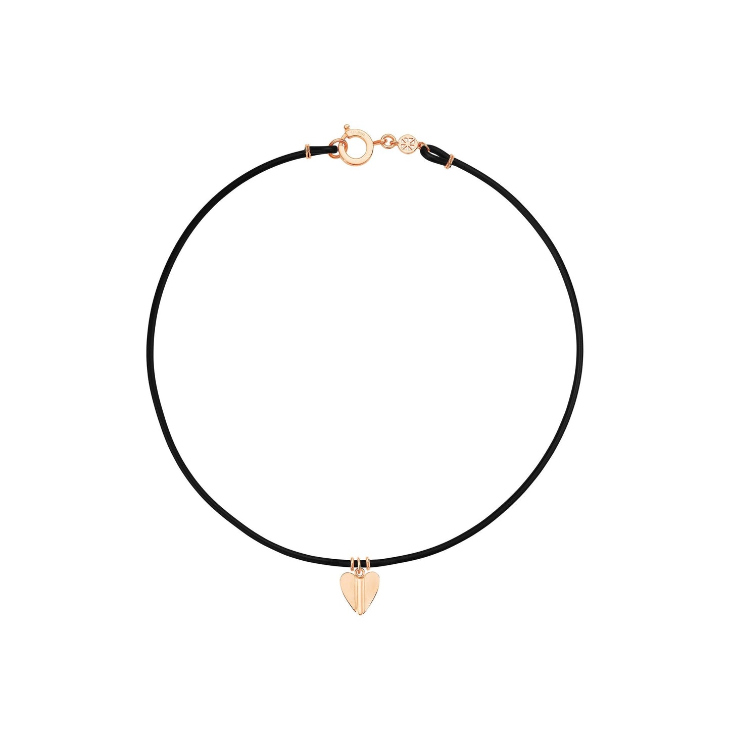 Medium Rose Gold Wings of Love Alternative Necklace - Cadar