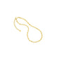 Short Yellow Gold Wings of Love Necklace - Cadar