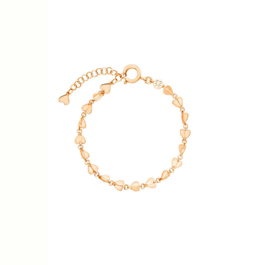 Small Rose Gold Wings of Love Bracelet - Cadar