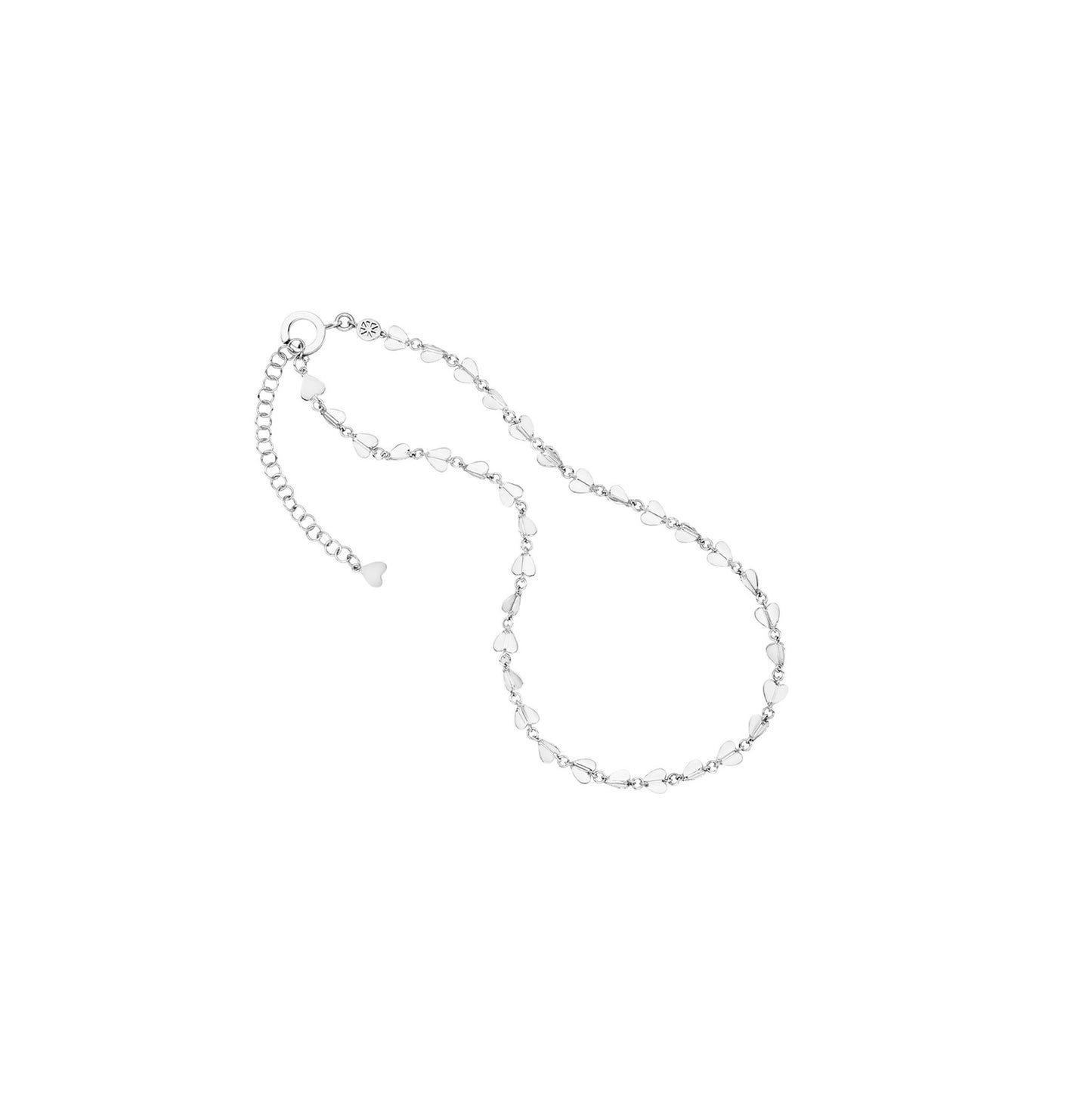 Small White Gold Wings of Love Necklace - Cadar