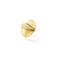 Yellow Gold Endless Pinky Ring with White Diamonds - Cadar