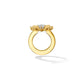 Yellow Gold Endless TU Engagement Ring Enhancer - Cadar
