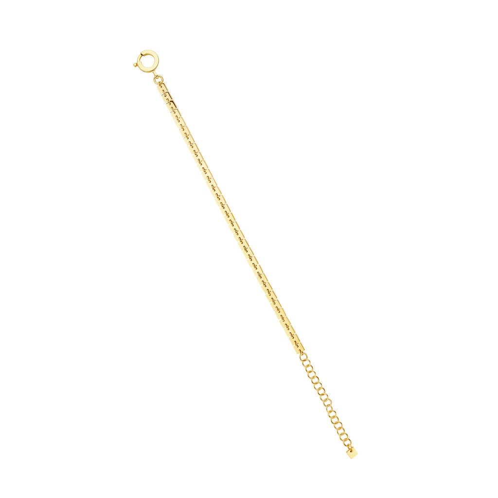 Yellow Gold Foundation Chain Bracelet - Cadar