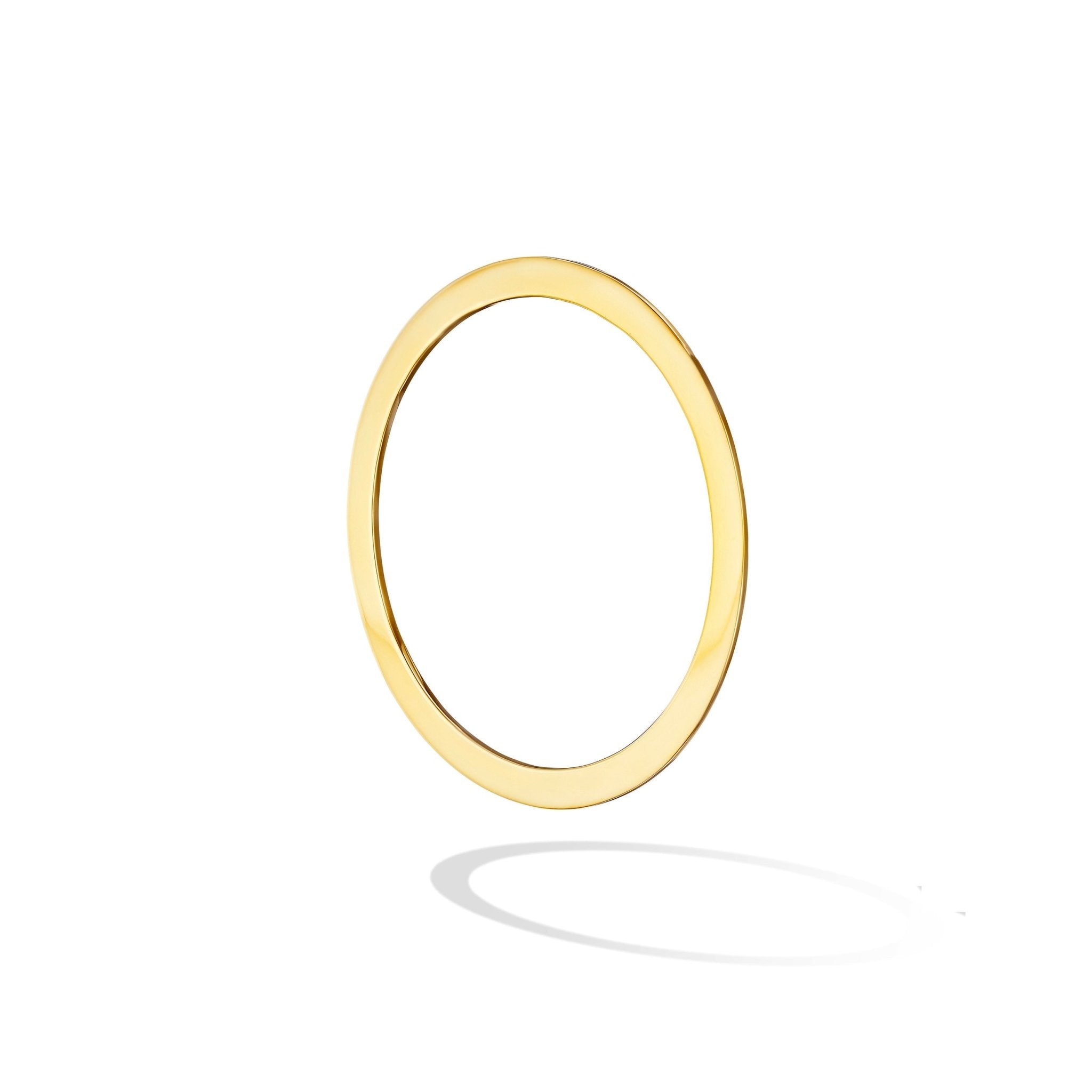 Yellow Gold Light Bangle Bracelet - Cadar