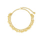 Yellow Gold Shell Charm Choker Necklace - Cadar