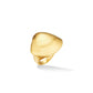Yellow Gold Shell Cocktail Ring - Cadar