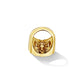 Yellow Gold Unity Cocktail Ring with White Diamonds - Cadar